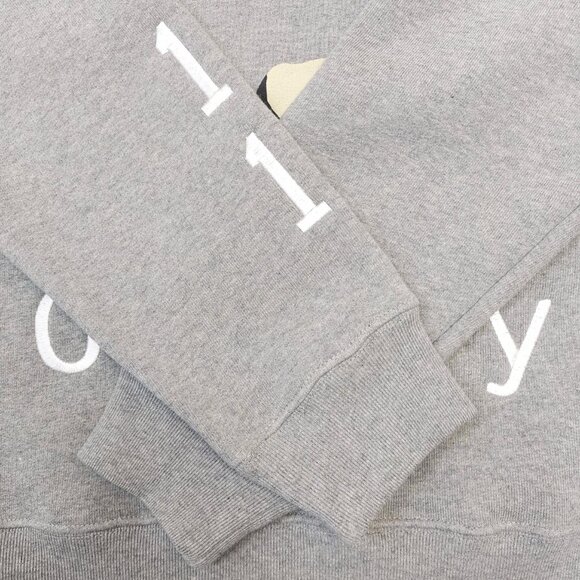Denim Tears x CPFM Cactus Smiley Hoodie Sweatshirt Grey - Picture 4 of 4
